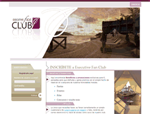 Tablet Screenshot of executivefanclub.com